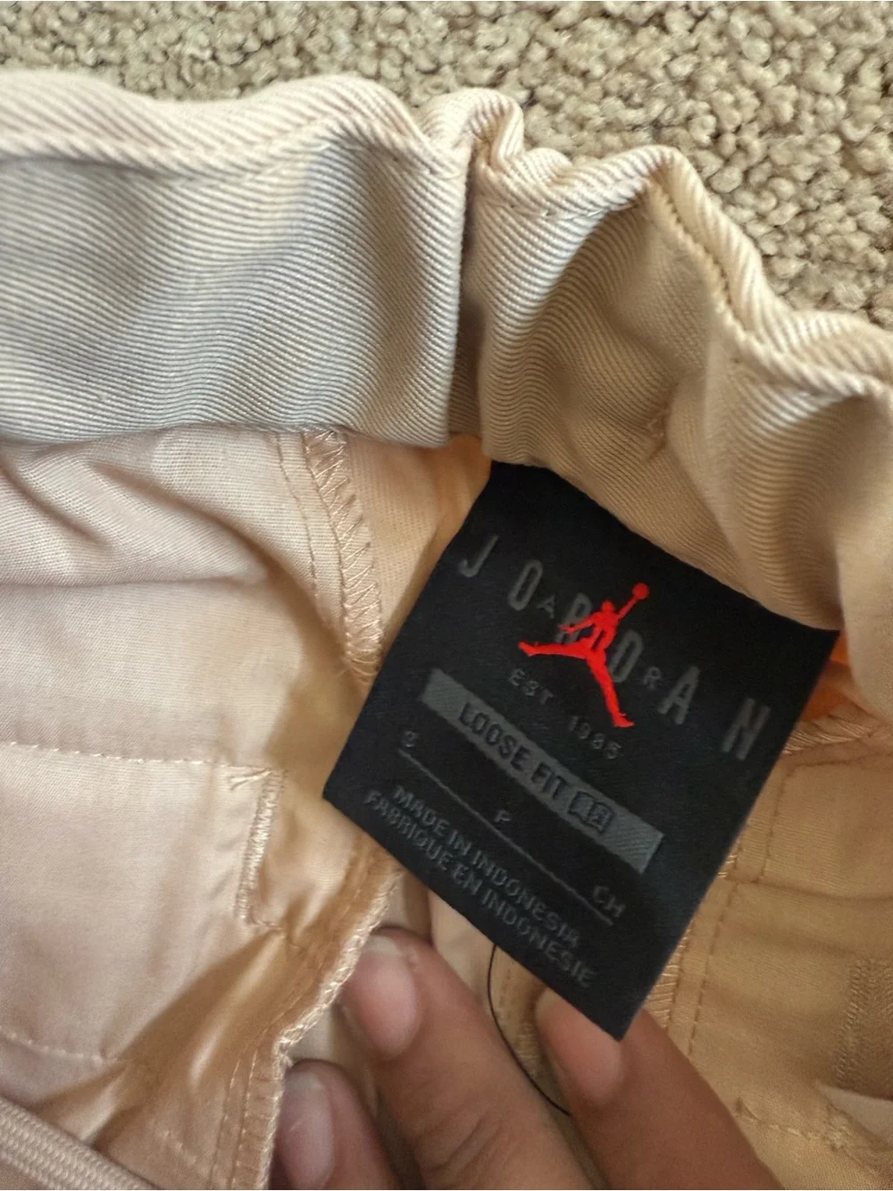 Jordan x J Balvin beige khakis  -dm for multiple  Never been worn